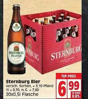 Edeka Sternburg bier Angebot