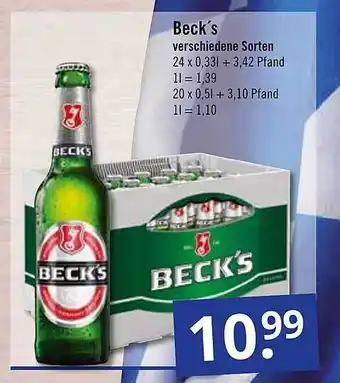 GetränkePartner Beck's Angebot