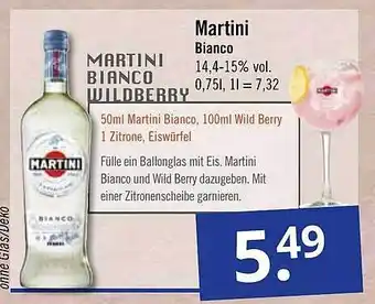 GetränkePartner Martini bianco Angebot