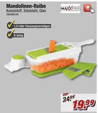 Poco Mandolinen-reibe maxxmee Angebot