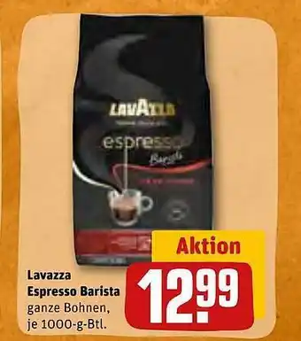 REWE Lavazza espresso barista Angebot