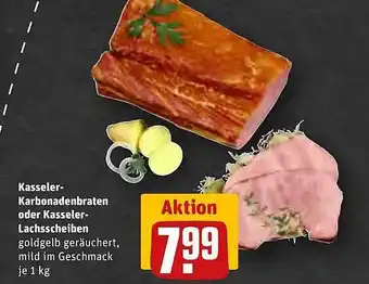 REWE Kasseler karbonadenbraten oder kasseler lachscheiben Angebot