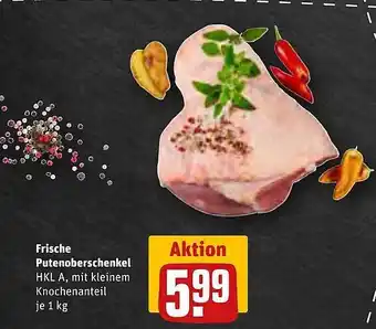 REWE Frische putenoberschenkel Angebot