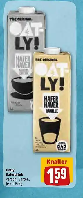 REWE Oatly haferdrink Angebot