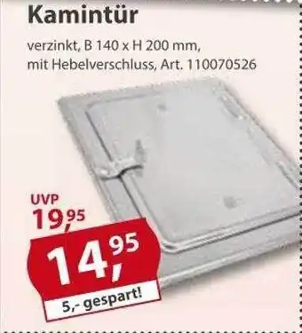 Sonderpreis Baumarkt Kamintür Angebot