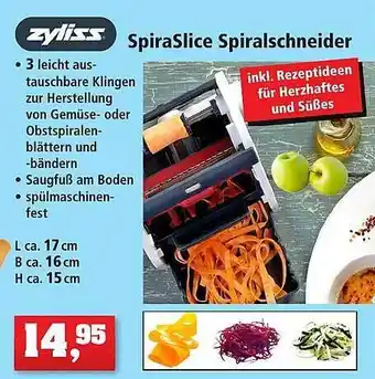 Thomas Philipps Zyliss spiraslice spiralschneider Angebot