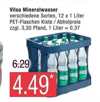 Marktkauf Vilsa mineralwasser Angebot