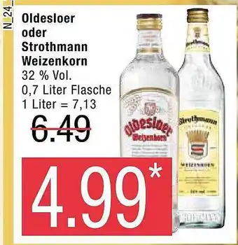 Marktkauf Oldesloer oder strothmann weizenkorn Angebot