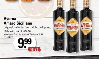 Meyer's Frischemarkt Averna amaro siciliano Angebot