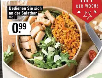 Meyer's Frischemarkt Bedienen sie sich an der salatbar Angebot