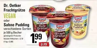 Meyer's Frischemarkt Dr. oetker fruchtgrütze oder sahne pudding Angebot