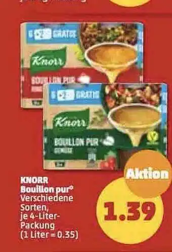 PENNY Knorr bouillon pur Angebot