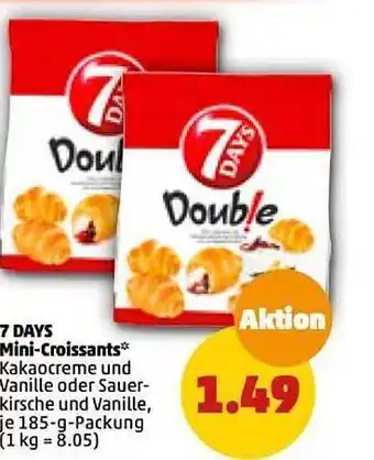 PENNY 7 days mini-croissants Angebot