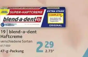 Selgros Blend-a-dent haftcreme Angebot