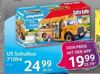 Selgros Us schulbus 71094 playmobil city life Angebot