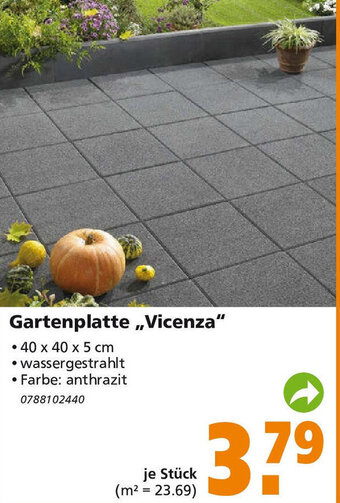 Globus Baumarkt Gartenplatte ,,Vicenza" Angebot
