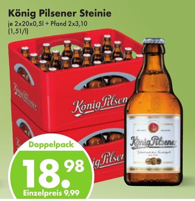 Fabelhafte Knig Pilsener Angebot Bild