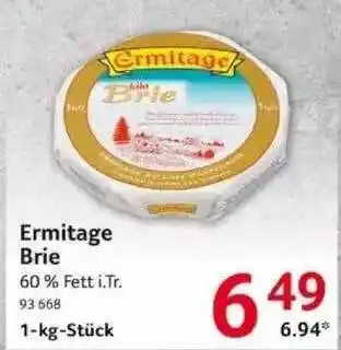 Selgros Ermitage brie Angebot