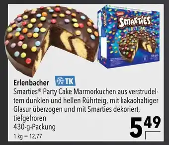 CITTI Markt Erlenbacher Smarties Party Cake 430g Angebot