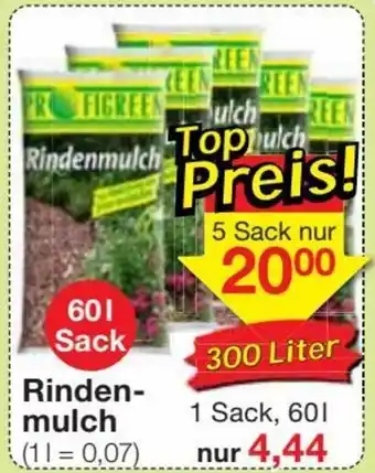 Jawoll Rindenmulch 60 L Sack Angebot