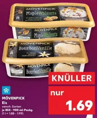 Kaufland Mövenpick Eis 850-900 ml Packg. Angebot