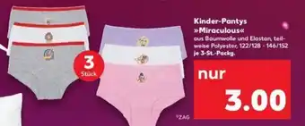 Kaufland Kinder Pantys ,,Miraculous" 3 St. Packg. Angebot