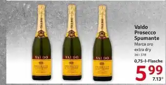 Selgros Valdo prosecco spumante Angebot