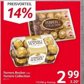 Selgros Ferrero rocher oder ferrero collection Angebot