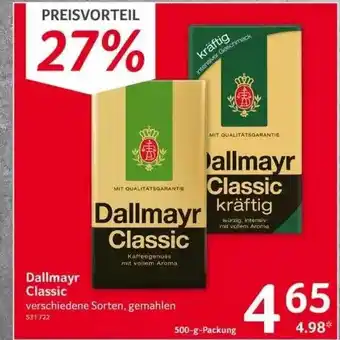 Selgros Dallmayr classic Angebot