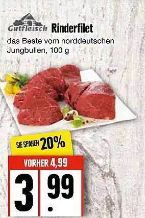 E-Center Gutfleisch rinderfilet Angebot