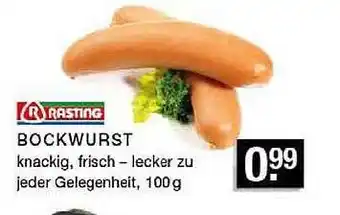 Edeka Zurheide Rasting bockwurst Angebot