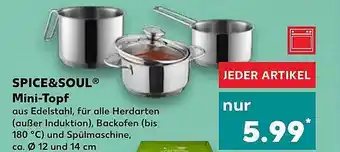 Kaufland Spice&soul mini-topf Angebot