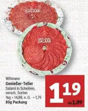 Marktkauf Wiltmann genießer-teller Angebot