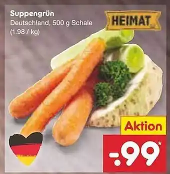 Netto Marken-Discount Suppengrün heimat Angebot