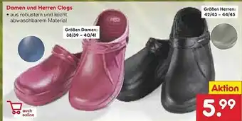 Netto Marken-Discount Damen und herren clogs Angebot