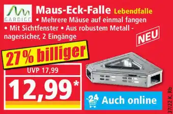 Norma Gardigo Maus Eck Falle Lebendfalle Angebot