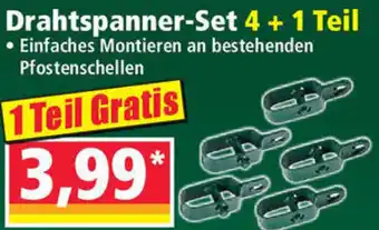 Norma Drahtspanner Set 4+1 Teil Angebot