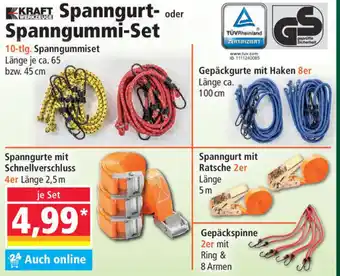 Norma Spanngurt oder Spanngummi Set Angebot