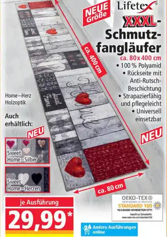 Norma Lifetex XXXL Schmutzfangläufer Angebot