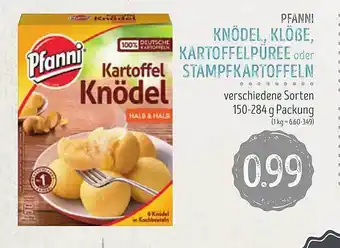 Edeka Struve Pfanni knödel, klöße, kartoffelpüree oder stampfkartoffeln Angebot