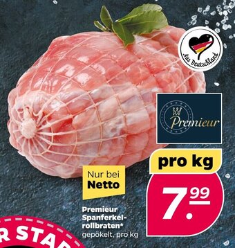 NETTO Premieur Spanferkelrollbraten Angebot