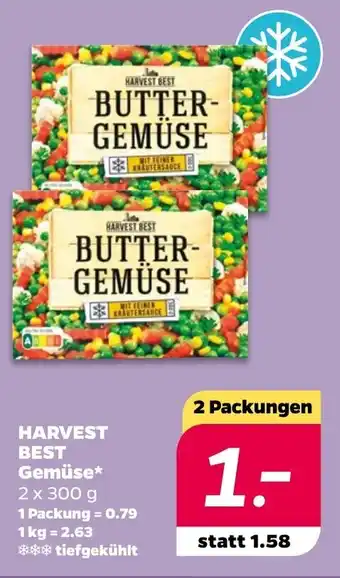 NETTO Harvest Best Gemüse 2 x 300 g Angebot