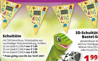 Groschen Schültute Angebot