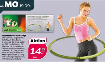 NETTO Fitnessreifen/Hula Ring mit Gewicht Angebot