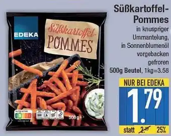 E-Center Süßkartoffel-pommes edeka Angebot