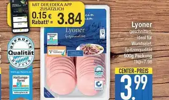 E-Center Lyoner Angebot