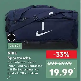 Kaufland Nike sporttasche Angebot