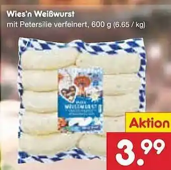 Netto Marken-Discount Wies'n weißwurst Angebot