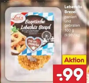 Netto Marken-Discount Leberkäs brezel Angebot