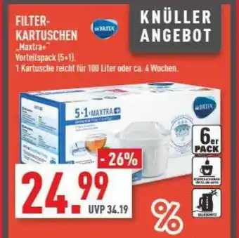 Marktkauf Filter-kartuschen brita Angebot